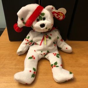 1998 Holiday Teddy Beanie Baby - New Retired